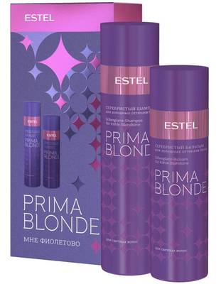 Набор для светлых волос "Мне фиолетово", Estel, Prima Blonde, PB.N – купить в Минске | Azarina.by