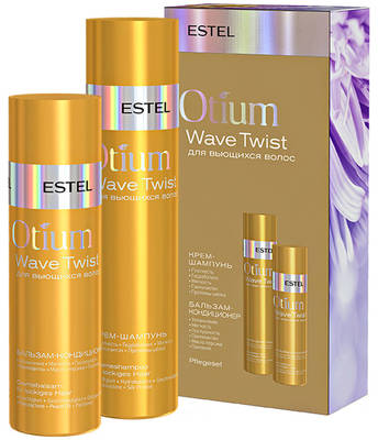 Набор для вьющихся волос, Estel, Otium Wave Twist, 250+200 мл, OTM.207 – купить в Минске | Azarina.by