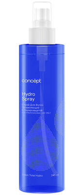 Спрей для волос увлажняющий с термозащитой, Concept, Salon Total Hydro, Hydro Spray, 240 мл, 90615 – купить в Минске | Azarina.by