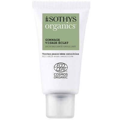 Скраб для лица, придающий сияние, Sothys, Organics, Skin Radiance Exfoliant, 50 мл, 190102 – купить в Минске в интернет магазине косметики с доставкой - Azarina.by