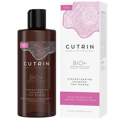 Шампунь для волос женский, Cutrin, Bio+, Strengthening Shampoo For Women, 250 мл, 55009 – купить в Минске | Azarina.by