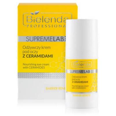 Крем для век от морщин, Bielenda Professional, Barrier Renew, SupremeLab, Nourishing Eye Cream with Ceramides, 15 мл, 049102 – купить в Минске | Azarina.by