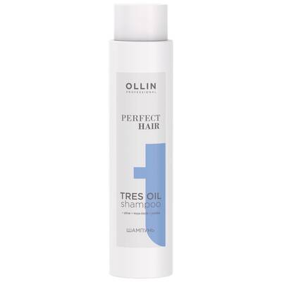 Шампунь для волос восстанавливающий, Ollin Professional, Perfect Hair, Tres Oil, Shampoo, 400 мл, 395720 – купить в Минске в интернет магазине косметики с доставкой - Azarina.by