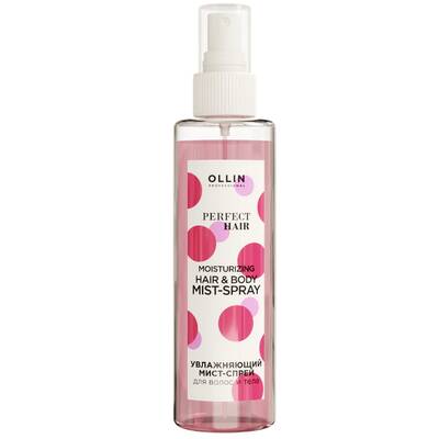 Мист-спрей для волос и тела увлажняющий, Ollin Professional, Perfect Hair, Moisturizing Hair & Body Mist-Spray, 120 мл, 771805 – купить в Минске в интернет магазине косметики с доставкой - Azarina.by