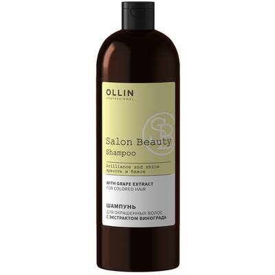 Шампунь для волос с экстрактом винограда, Ollin Professional, Salon Beauty, Brilliance and Shine, Shampoo With Grape Extract, 1000 мл, 773144 – купить в Минске в интернет магазине косметики с доставкой - Azarina.by