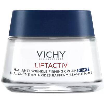 Крем для лица против морщин ночной, Vichy, Liftactiv, H.A. Anti-Wrinkle Firming Cream Night, 50 мл, 370351231 – купить в Минске | Azarina.by