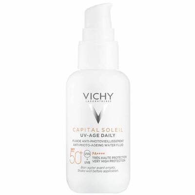 Флюид для лица антивозрастной, SPF 50+/PPD 46, Vichy, Capital Soleil, UV-Age Daily, 40 мл, 370355079 – купить в Минске | Azarina.by