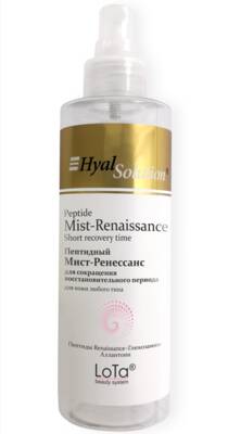 Мист-ренессанс для лица пептидный, LoTa, HyalSolution, Toners, Peptide Mist-Renaissance, 200 мл, Т003 – купить в Минске | Azarina.by