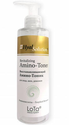 Амино-тоник для лица, шеи, декольте восстанавливающий, LoTa, HyalSolution, Toners, Revitalising Amino-Toner, 200 мл, Т001 – купить в Минске | Azarina.by