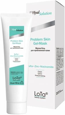 Маска-гель для проблемной кожи, LoTa, HyalSolution, Masks, Problem Skin Gel-Mask, 100 мл, М001 – купить в Минске | Azarina.by