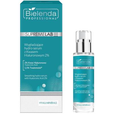 Гидро-сыворотка для лица разглаживающая, Bielenda Professional, Hyalu Minerals, SupremeLab, Smoothing Hydro Serum, 30 мл, 049577 – купить в Минске | Azarina.by