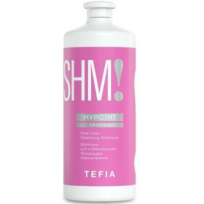 Шампунь для стабилизации цвета волос, Tefia, Mypoint, Post Color Stabilizing Shampoo, 1000 мл, MPSHM60190 – купить в Минске | Azarina.by