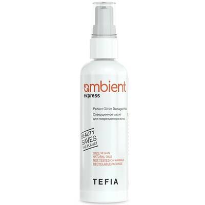 Масло для поврежденных волос, Tefia, Ambient, Express, Perfect Oil for Damaged Hair, 100 мл, AMB65041 – купить в Минске | Azarina.by