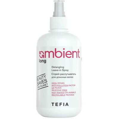 Спрей-распутыватель для длинных волос, Tefia, Ambient, Long, Long Detangling Leave-in Spray, 250 мл, AMB64976 – купить в Минске | Azarina.by