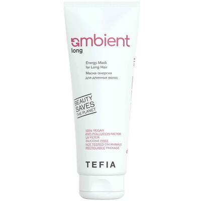 Маска-энергия для длинных волос, Tefia, Ambient, Long, Energy Mask for Long Hair, 250 мл, 500 мл, AMB64990, AMB64983 – купить в Минске | Azarina.by