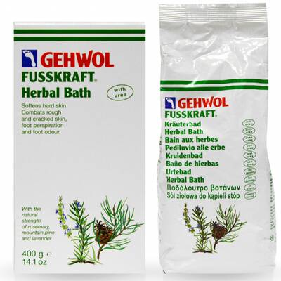 Концентрат для ванн травяной, Gehwol, Fusskraft, Herbal Bath, 10*20 г, 400 г, 101152000, 111151603 – купить в Минске | Azarina.by