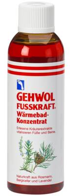 Концентрат для ножных ванн согревающий, Gehwol, Fusskraft, Warming Bath-Concentrate, 150 мл, 101180800 – купить в Минске | Azarina.by