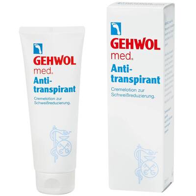 Лосьон для ног Антиперспирант, Gehwol, Med, Antiperspirant Cream Lotion, 125 мл, 114110703 – купить в Минске | Azarina.by