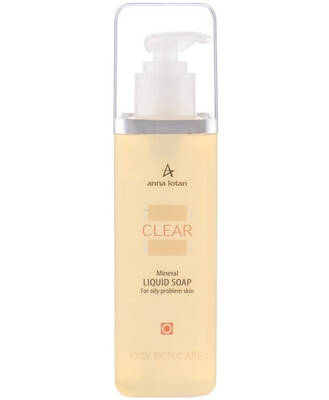 Мыло для лица минеральное, Anna Lotan, Clear, Mineral Liquid Soap, 200 мл, 023sett805 – купить в Минске | Azarina.by