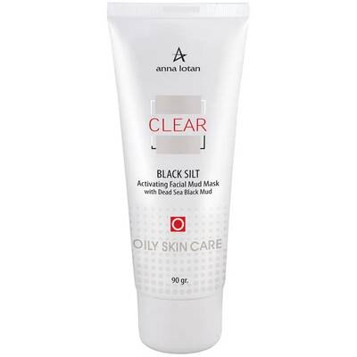 Маска для лица Черная жемчужина, Anna Lotan, Clear, Black Silt Activating Facial Mud Mask, 90 мл, 767 – купить в Минске | Azarina.by