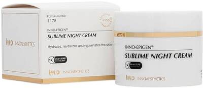 Крем для лица омолаживающий ночной, InnoAesthetics, Inno-Epigen, Sublime Night Cream, 50 мл, EP009 – купить в Минске | Azarina.by