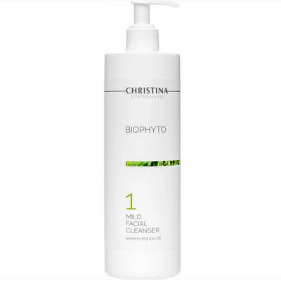 Гель для лица очищающий мягкий, Christina, Bio Phyto, Mild Facial Cleanser, 500 мл, Bio-1 – купить в Минске | Azarina.by