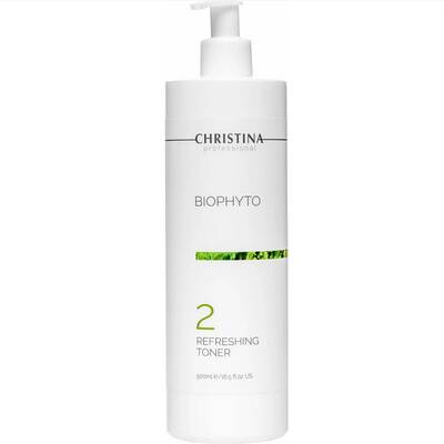 Тоник для лица освежающий, Christina, Bio Phyto, Refreshing Toner, 500 мл, Bio-2 – купить в Минске | Azarina.by