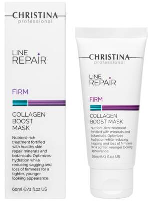 Маска-бустер для восстановления коллагена, Christina, Line Repair, Firm, Collagen Boost Mask, 60 мл, LRF-881 – купить в Минске | Azarina.by