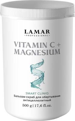 Бальзам-скраб для обертывания тела антицеллюлитный, Lamar Professional, Vitamin C + Magnesium, 500 г, 190 – купить в Минске | Azarina.by