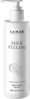 Крем-пилинг для ног молочный, Lamar Professional, Milk Peeling, 200 мл, 266 – купить в Минске | Azarina.by