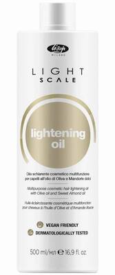 Масло для волос осветляющее безаммиачное, Lisap, Light Scale, Lightening Oil, 500 мл, 150044 – купить в Минске в интернет магазине косметики с доставкой - Azarina.by