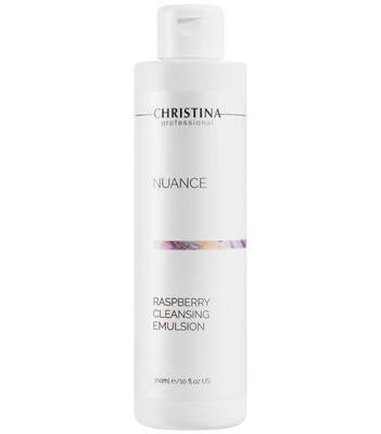 Эмульсия для лица очищающая с малиной, Christina, Nuance, Raspberry Cleansing Emulsion, 300 мл, N-856 – купить в Минске | Azarina.by