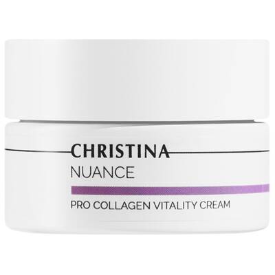 Крем для лица возрождающий с коллагеном, Christina, Nuance, Pro Collagen Vitality Cream, 50 мл, N-859 – купить в Минске | Azarina.by