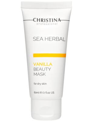 Маска для сухой кожи лица Ваниль, Christina, Sea Herbal, Beauty Mask Vanilla for dry skin, 60 мл, M-11a – купить в Минске | Azarina.by