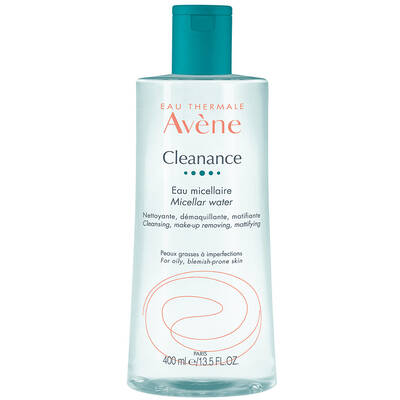 Вода для лица и век мицеллярная, Avene, Cleanance, Micellar Water, 400 мл, 182117 – купить в Минске | Azarina.by