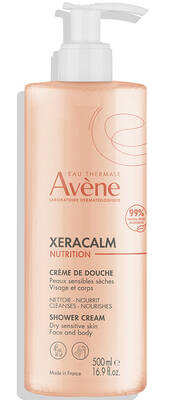 Крем-гель для лица и тела очищающий, Avene, XeraCalm Nutrition, Shower Cream, 500 мл, 162810 – купить в Минске | Azarina.by