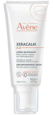 Крем для лица и тела липидо-восполняющий, Avene, XeraCalm A.D, Lipid-Replenishing Cream, 200 мл, 178304 – купить в Минске | Azarina.by