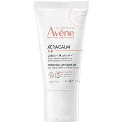 Концентрат для лица, век и тела успокаивающий, Avene, XeraCalm A.D, Soothing Concentrate, 50 мл, 162815 – купить в Минске | Azarina.by