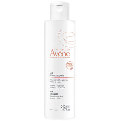 Молочко для лица, губ и век очищающее, Avene, Les Essentiels, Milk Cleanser, 200 мл, 159134 – купить в Минске | Azarina.by