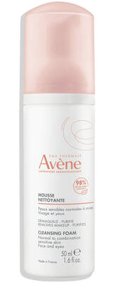 Пенка для лица и век очищающая, Avene, Les Essentiels, Cleansing Foam, 50 мл, 150 мл, 160574, 156378 – купить в Минске | Azarina.by