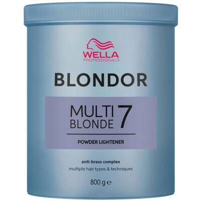 Порошок для волос осветляющий, Wella, Blondor, Multi Blonde, 800 г, 0952/3220/8564/9457 – купить в Минске в интернет магазине косметики с доставкой - Azarina.by