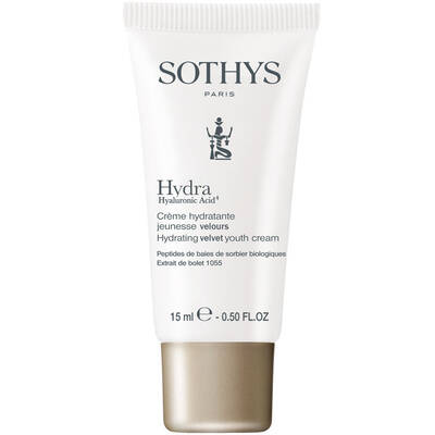 Крем для лица увлажняющий, Sothys, Hydra Hyaluronic Acid4, Hydrating Satin Youth Cream, Hydrating Velvet Youth Cream, 15 мл, 50 мл, 141474, 141472, 140472, 140474 – купить в Минске в интернет магазине косметики с доставкой - Azarina.by