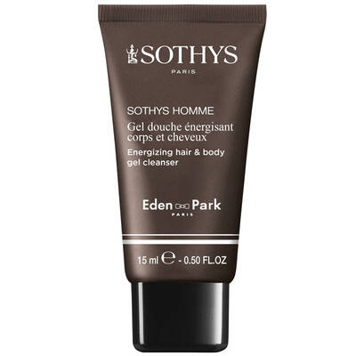 Гель-шампунь для тела и волос, Sothys, Homme, Energizing Hair and Body Gel Cleanser, 15 мл, 200 мл, 152830, 150830 – купить в Минске в интернет магазине косметики с доставкой - Azarina.by