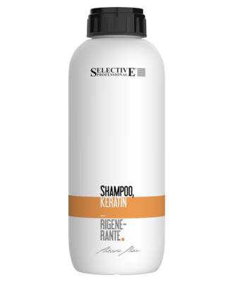 Шампунь кератиновый, Selective, Artistic Flair, Keratin Shampoo Rigene-Rante, 1000 мл, 70750 – купить в Минске в интернет магазине косметики с доставкой - Azarina.by