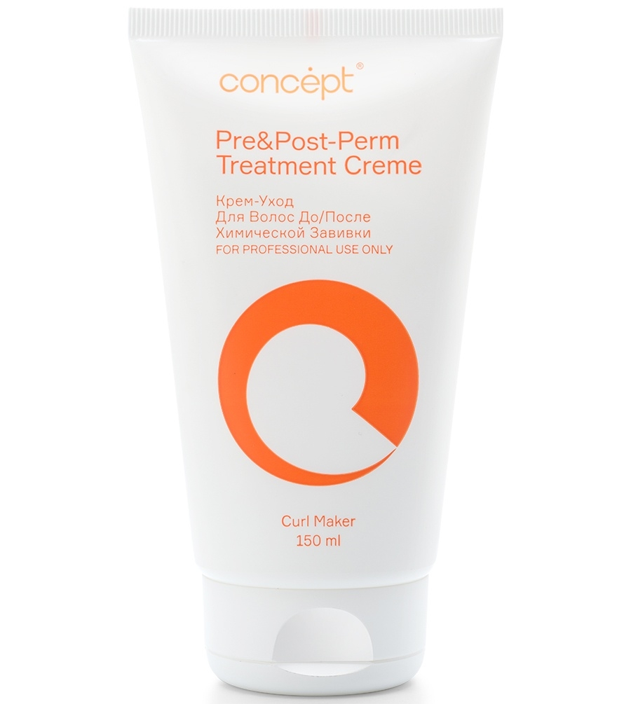 Крем-уход для волос до и после химзавивки, Concept, Curl Maker, Pre- and Post-perm Treatment Crème, 150 мл, 92190 – купить в Минске | Azarina.by