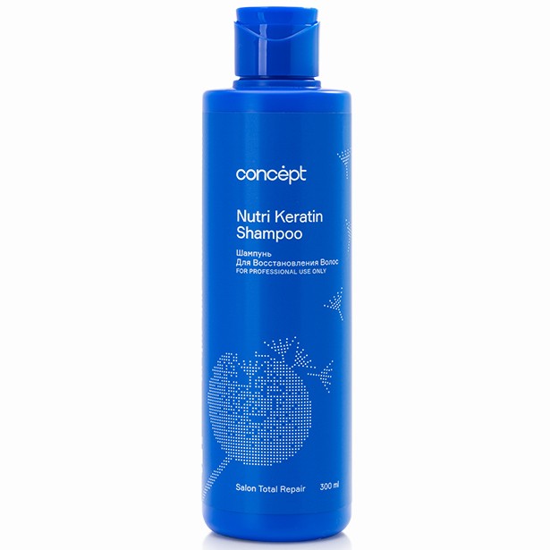 Шампунь восстанавливающий, Concept, Salon Total Repair, Keratin Shampoo, 300 мл, 1000 мл, 90875, 90851 – купить в Минске | Azarina.by