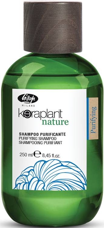 Шампунь против перхоти очищающий, Lisap, Keraplant Nature, Purifying Shampoo, 250 мл, 1000 мл, 110057, 110089 – купить в Минске в интернет магазине косметики с доставкой - Azarina.by