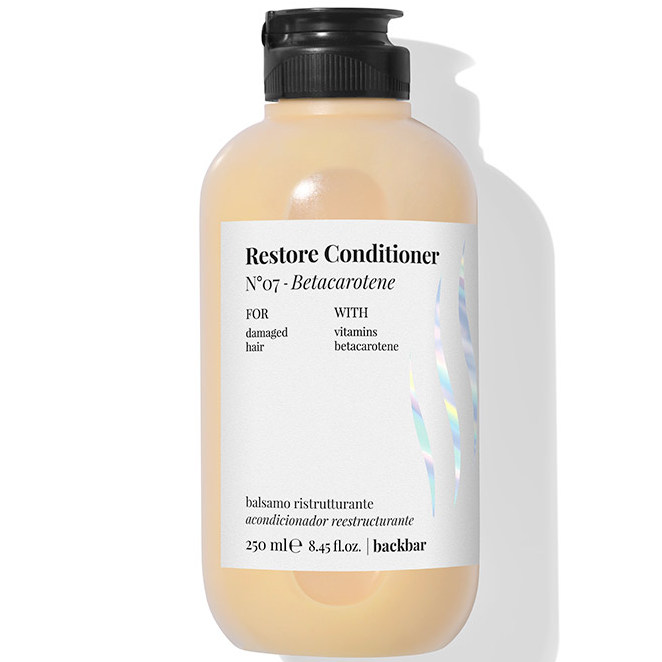 Кондиционер для волос восстанавливающий, Farmavita, Backbar, Restore Conditioner, №07 – Betacarotene, 250 мл, 1000 мл, 107213, 107282 – купить в Минске | Azarina.by