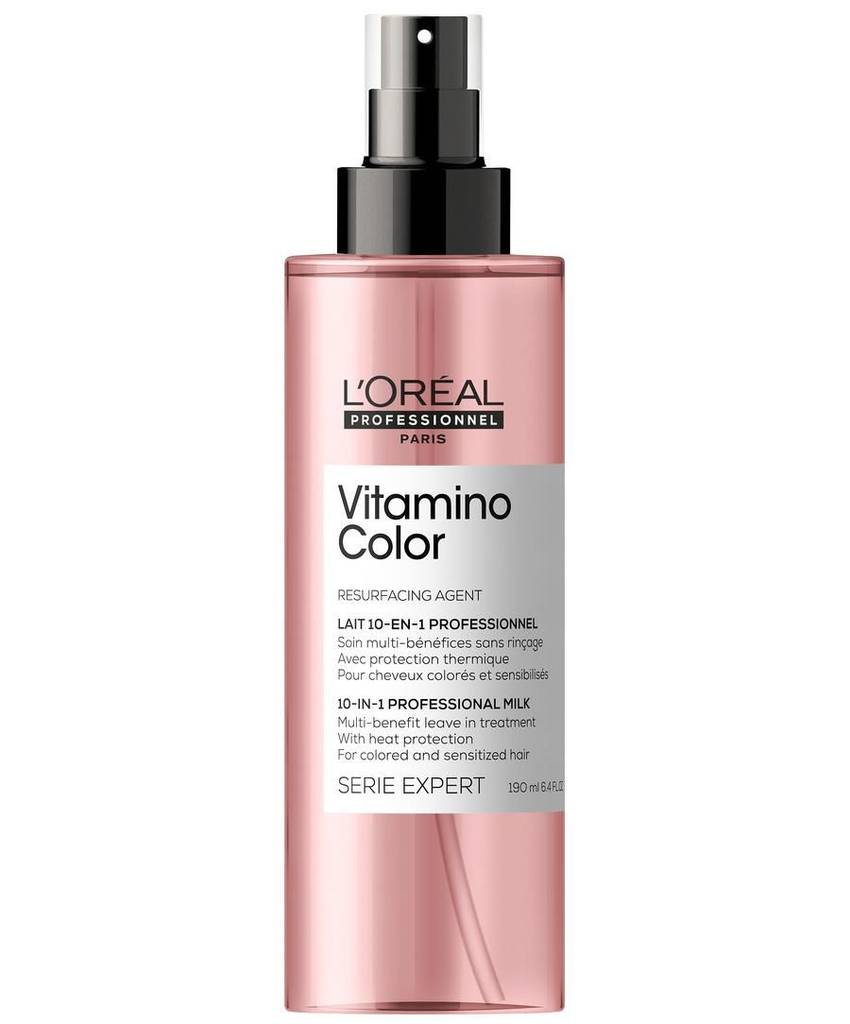 Спрей для защиты цвета волос, L`Oreal Professionnel, Serie Expert, Vitamino Color, Resurfacing Agent, 10 in 1 Professional Milk, 190 мл, 0391069289 – купить в Минске | Azarina.by