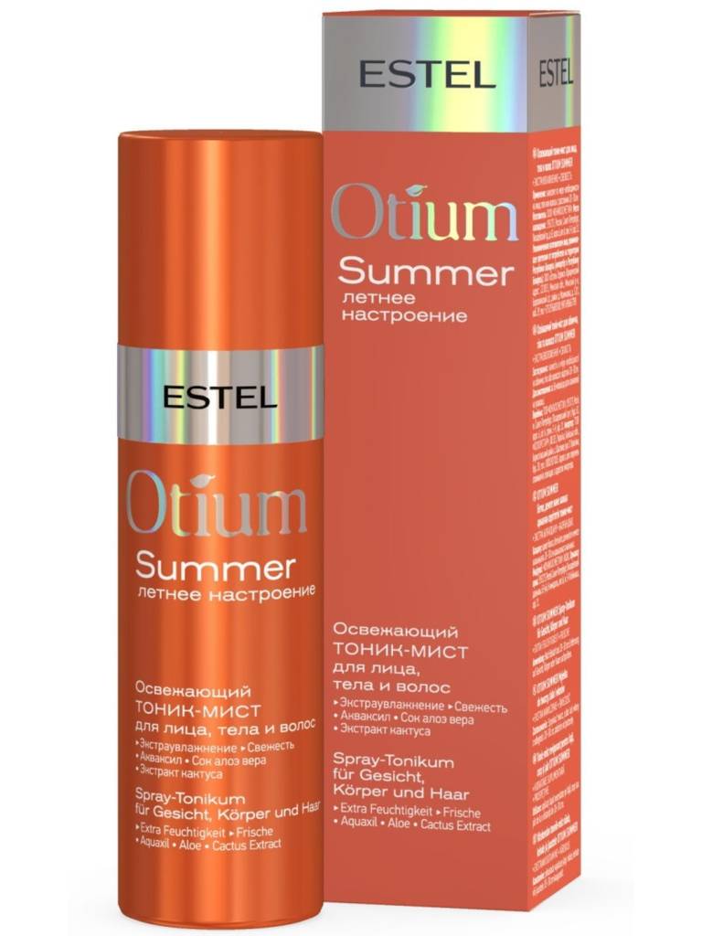 Тоник-мист для лица, тела и волос освежающий, Estel, Otium Summer, 100 мл, OT/S/M100 – купить в Минске в интернет магазине косметики с доставкой - Azarina.by